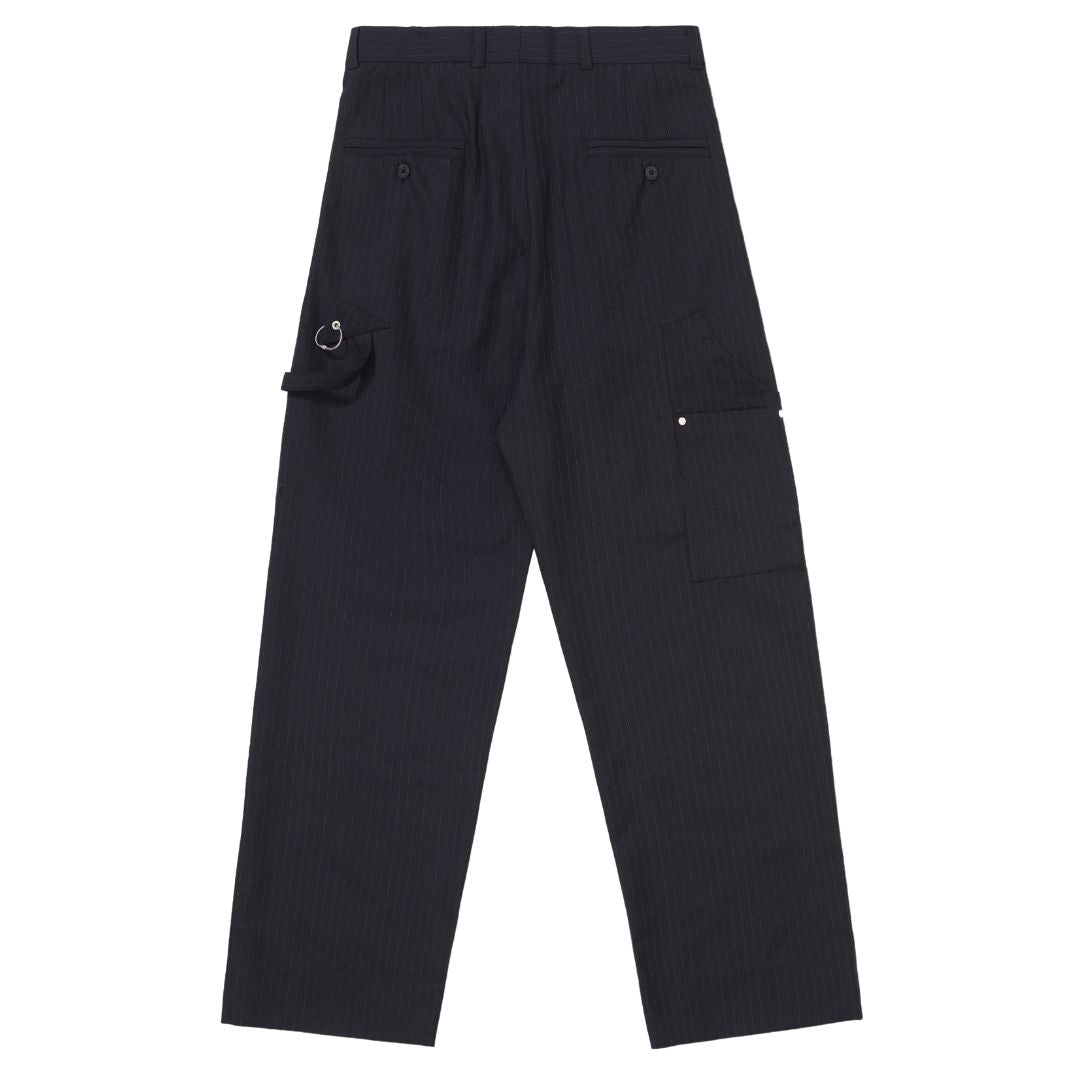 PACE - Tailored Worker Double Knees Trousers Pinstripe