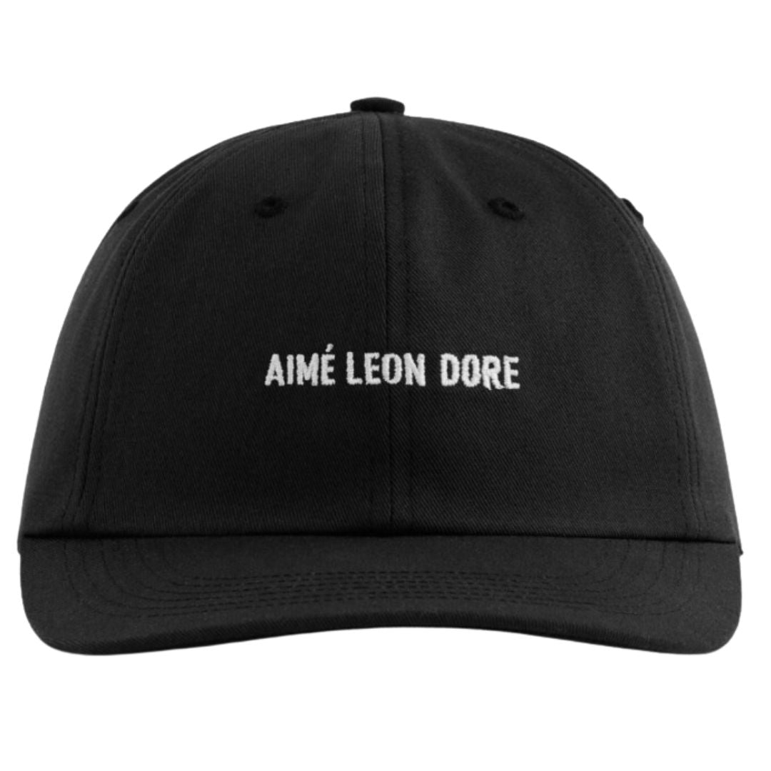 AIMÉ LEON DORE - Cotton Logo Hat "Black" - THE GAME