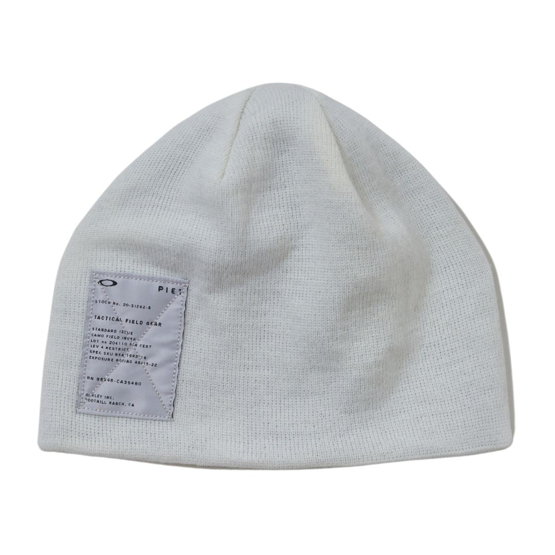 PIET OAKLEY SKULL BEANIE BONE WHITE-