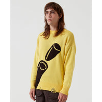 EGHO - Sweater Tricot Fukuda "Amarelo" - THE GAME