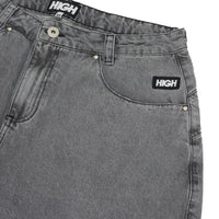 HIGH - Jeans Shorts Mechatronics "Black" - THE GAME