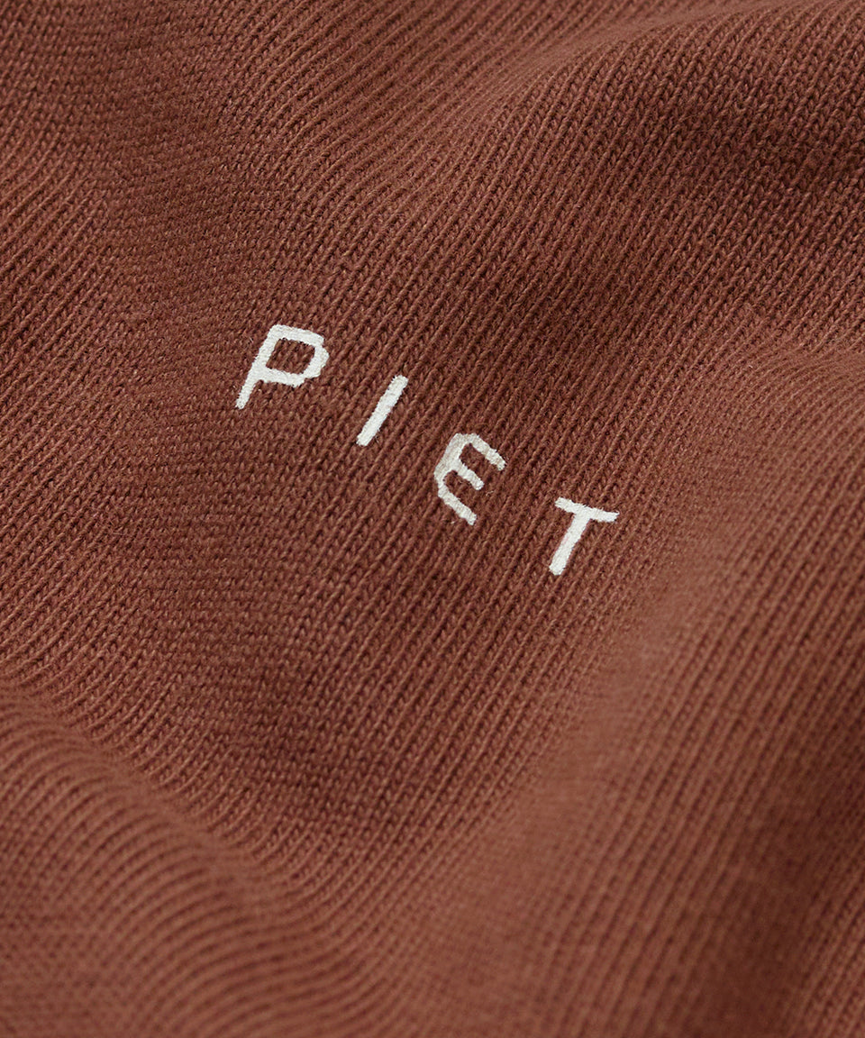 PIET - Camiseta Logo "Brown"