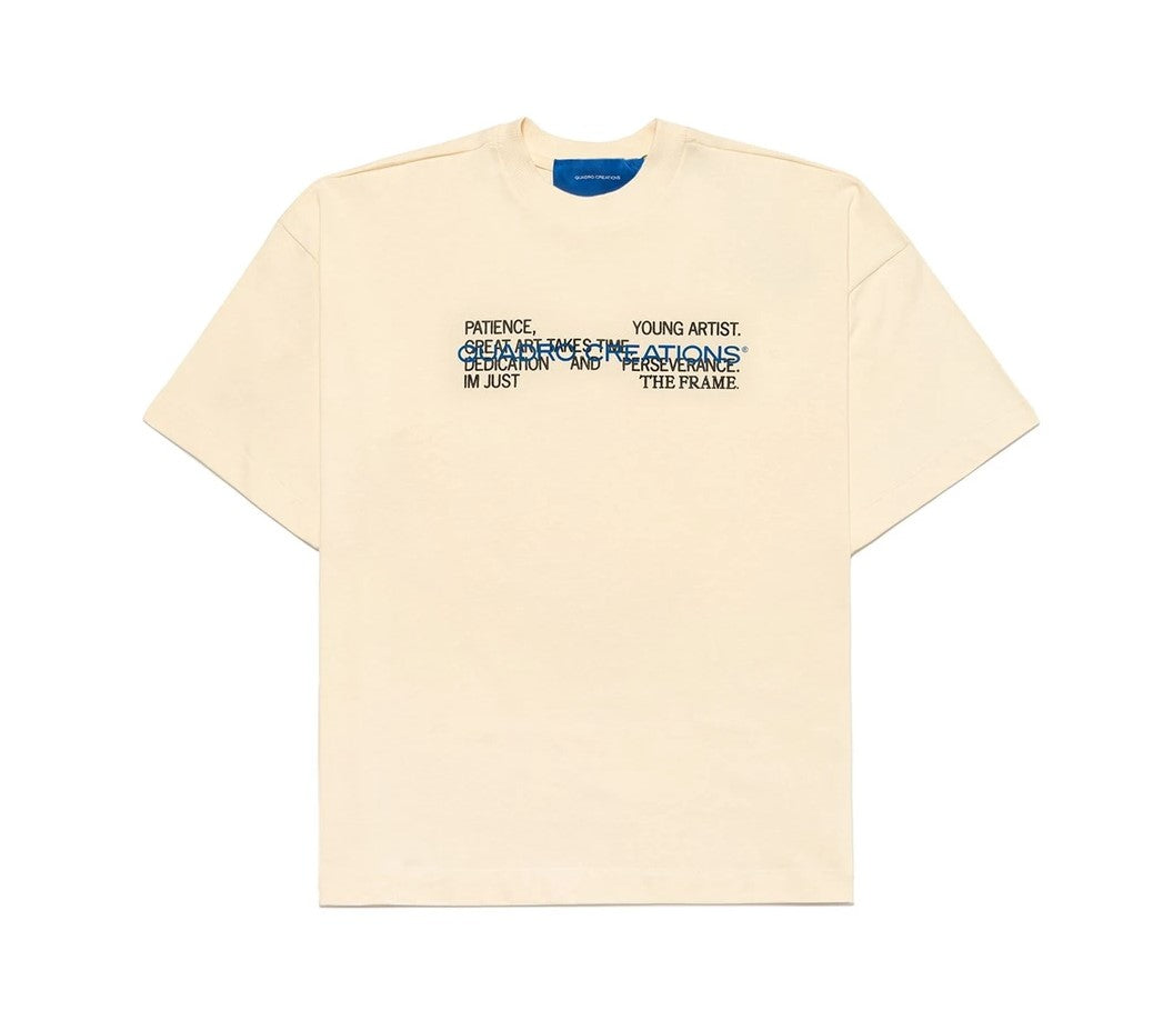 QUADRO CREATIONS - Patience T-shirt "Off White" - THE GAME