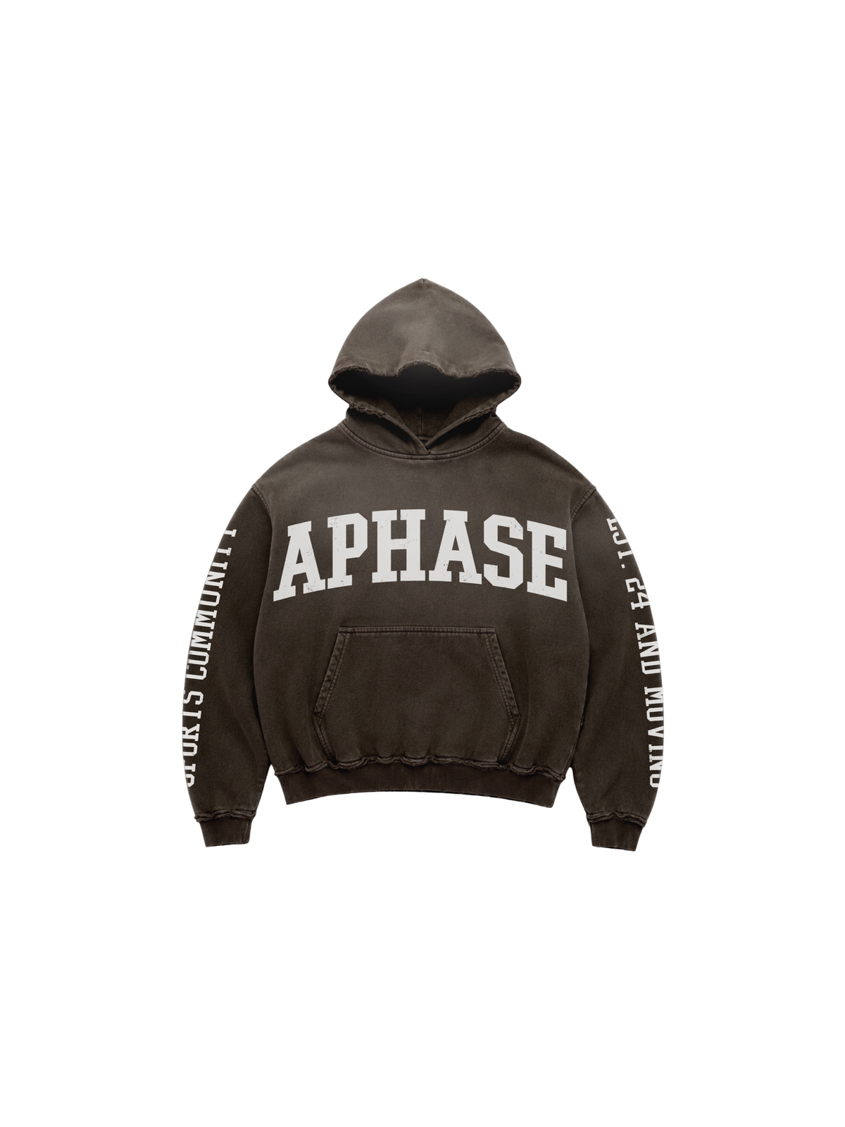 Campus Hoodie "Whased Brown"
