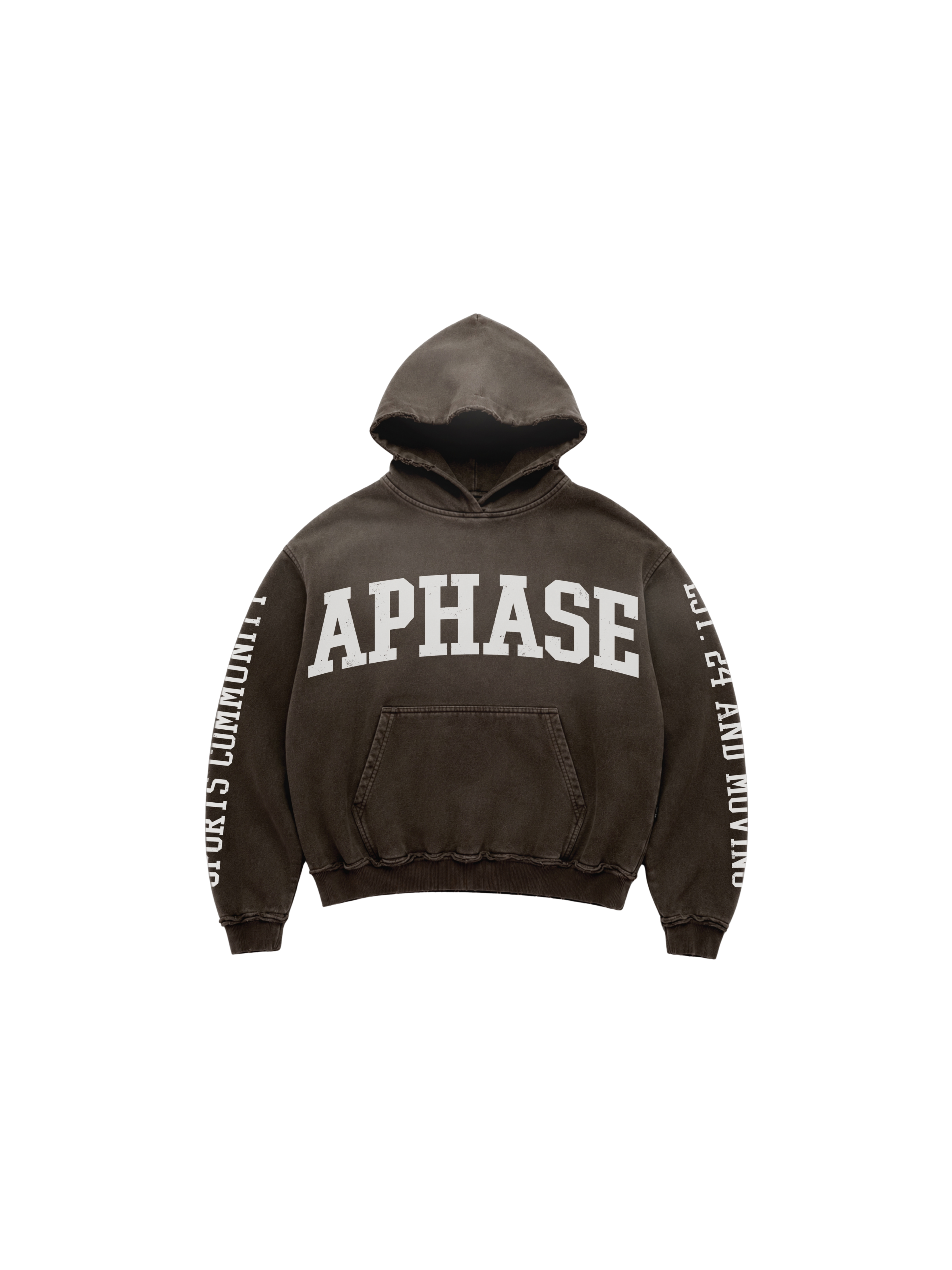 Campus Hoodie "Whased Brown"