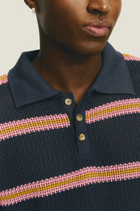 Polo Tricot Mariner "Azul Noturno"
