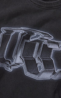 Camiseta QC Prisma Boxy "Stoned Preto"