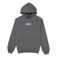 HIGH - Reflective Hoodie Logo "Dark Grey"