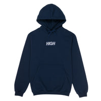 HIGH - Reflective Hoodie Logo "Navy"