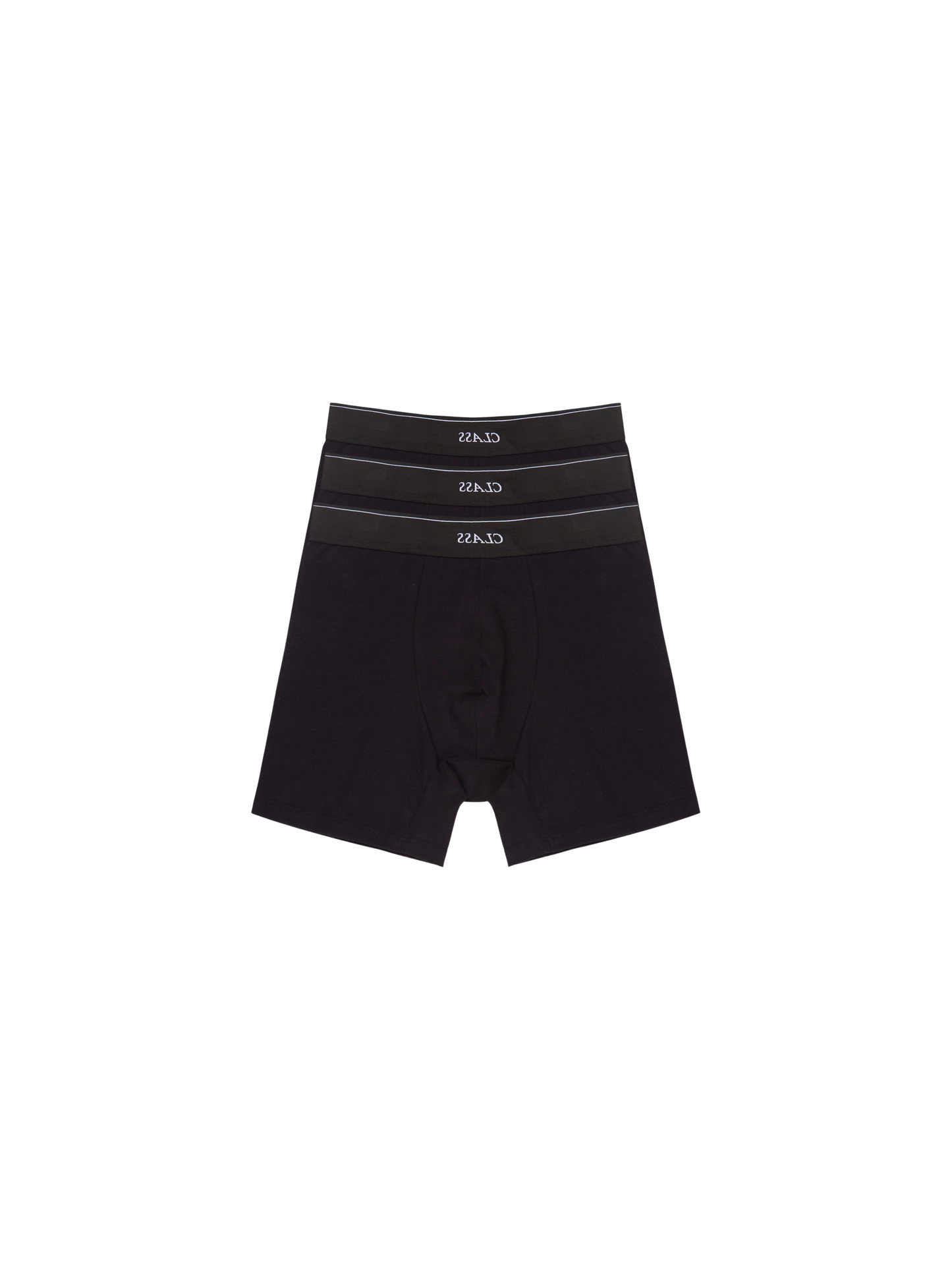 3 Pack Boxer Class Inverso "Black"