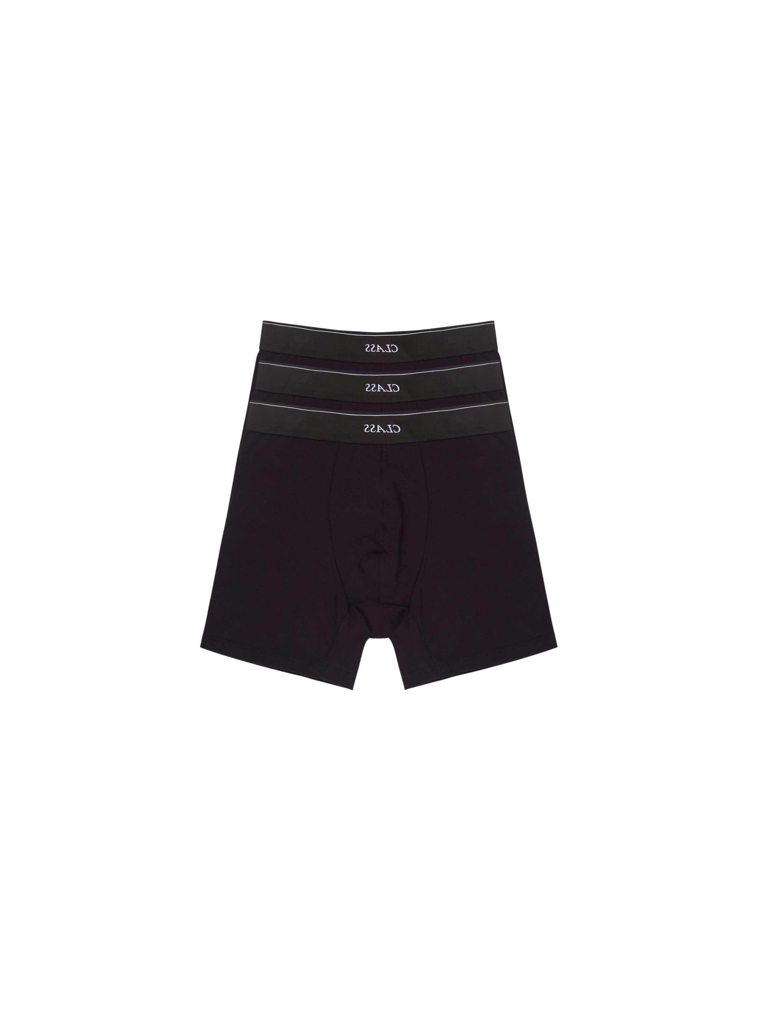 3 Pack Boxer Class Inverso "Black"