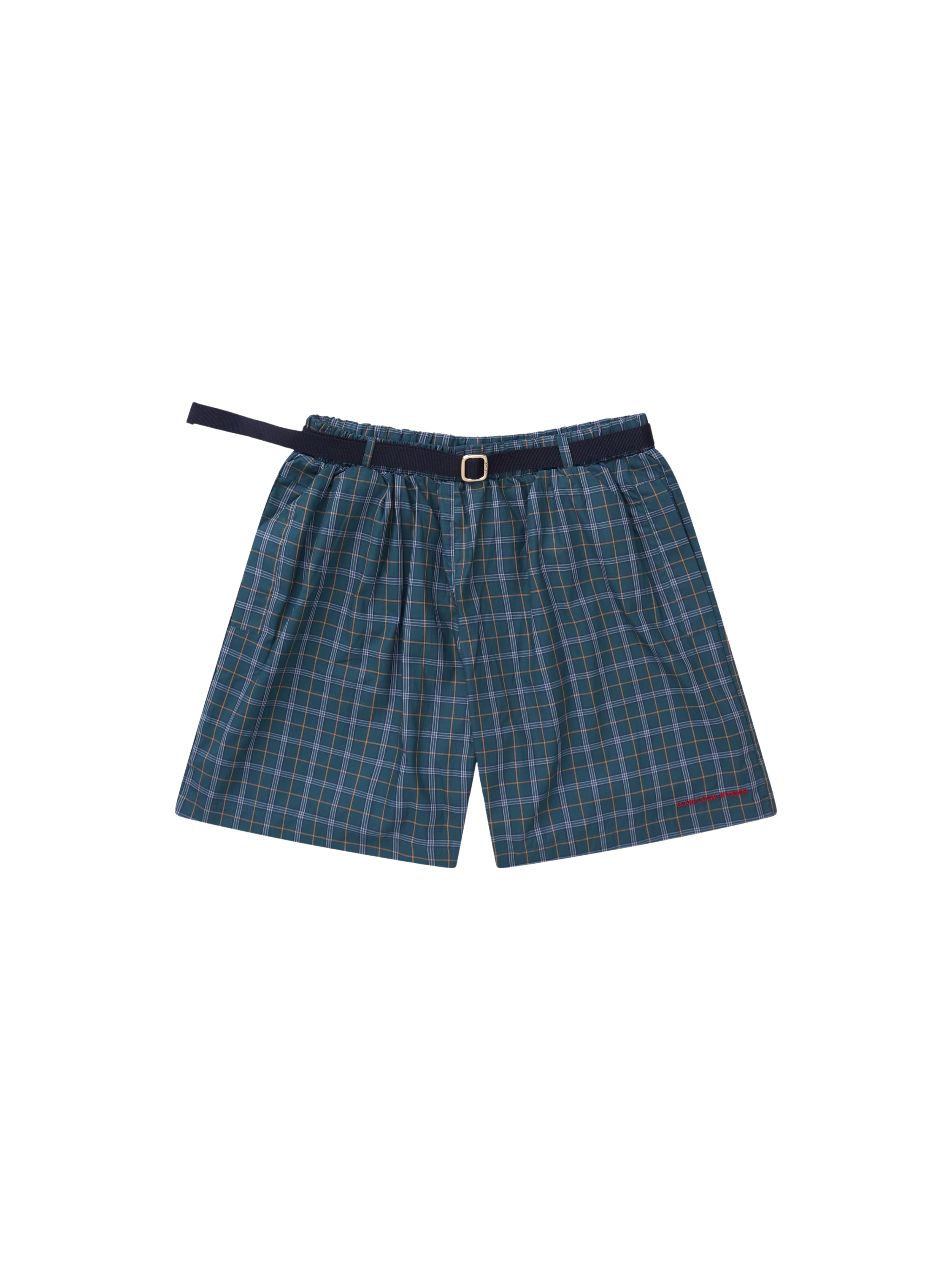 Shorts Class Local Studios "Plaid Green"