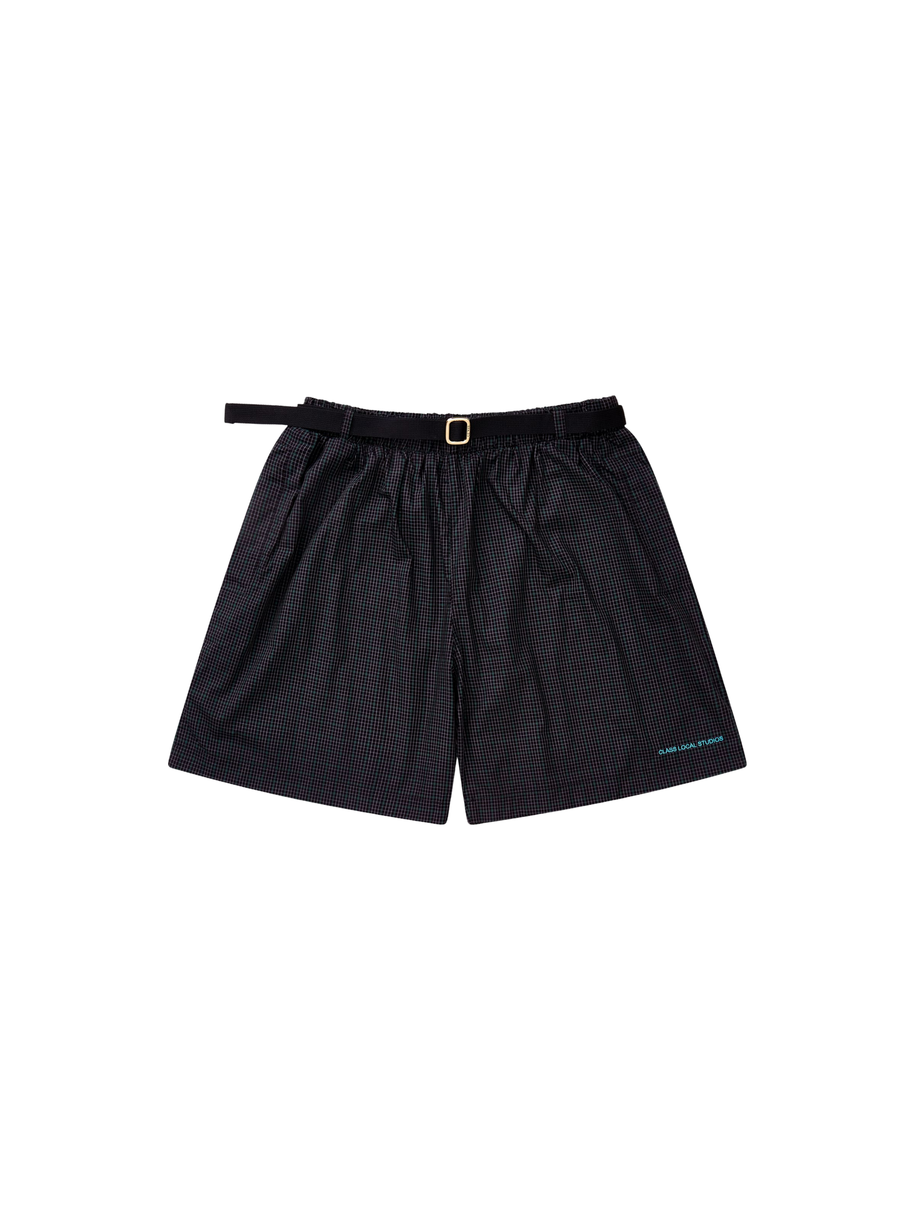 Shorts Class Local Studios "Plaid Black"