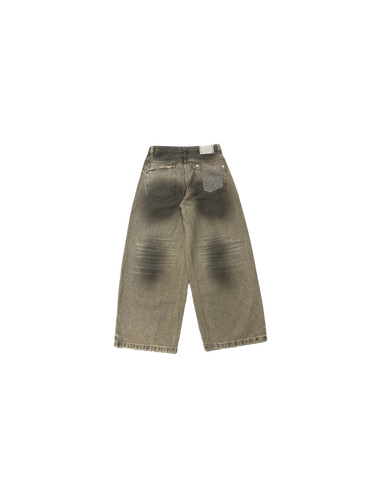 Grey Grease Baggy x Wide Leg