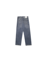 Straight Denim Pants "Worn Blue"
