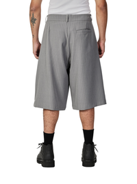 Tailored Jorts Thesaint "Cursive Gray"