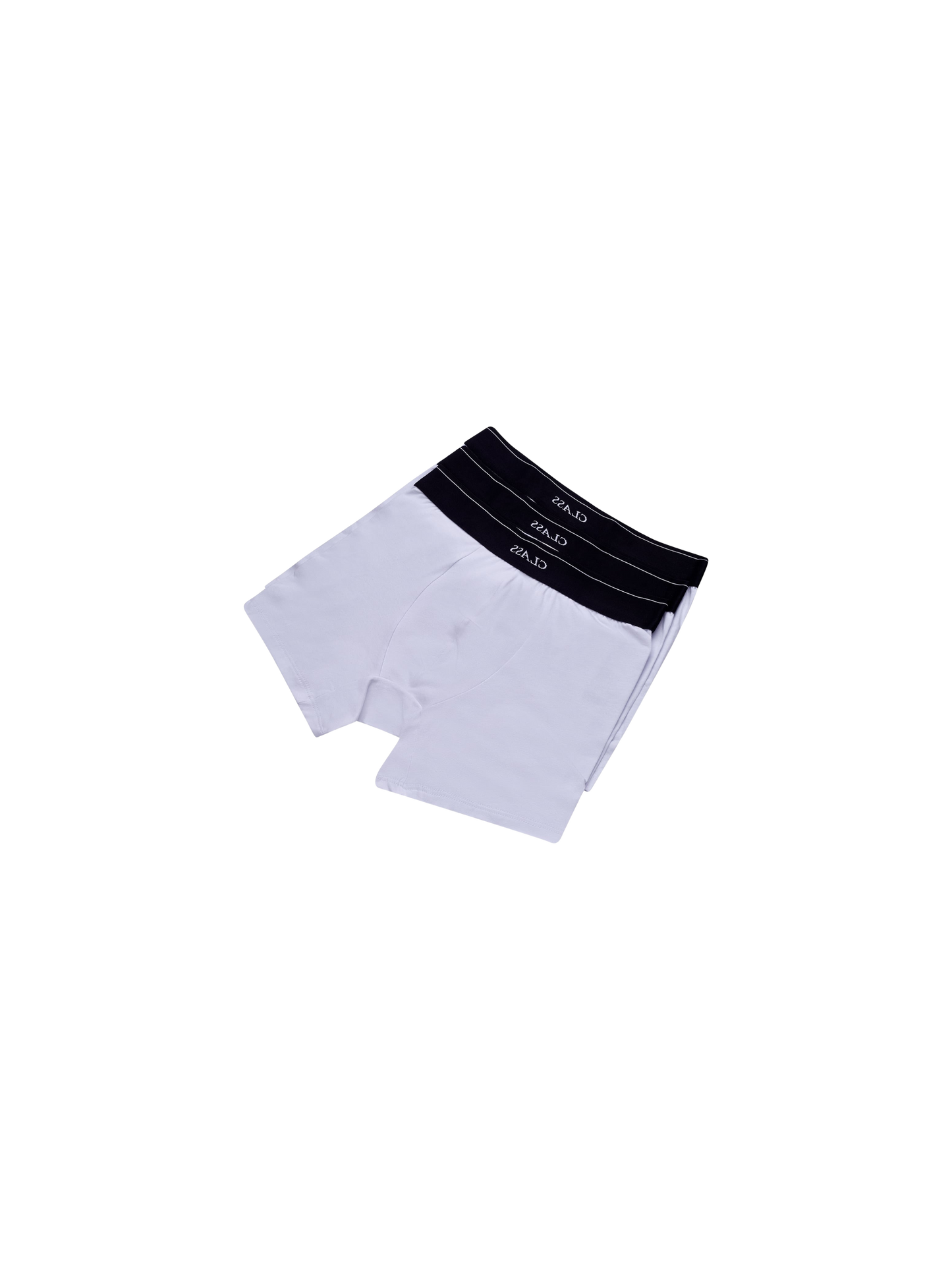 3 Pack Boxer Class Inverso "White"