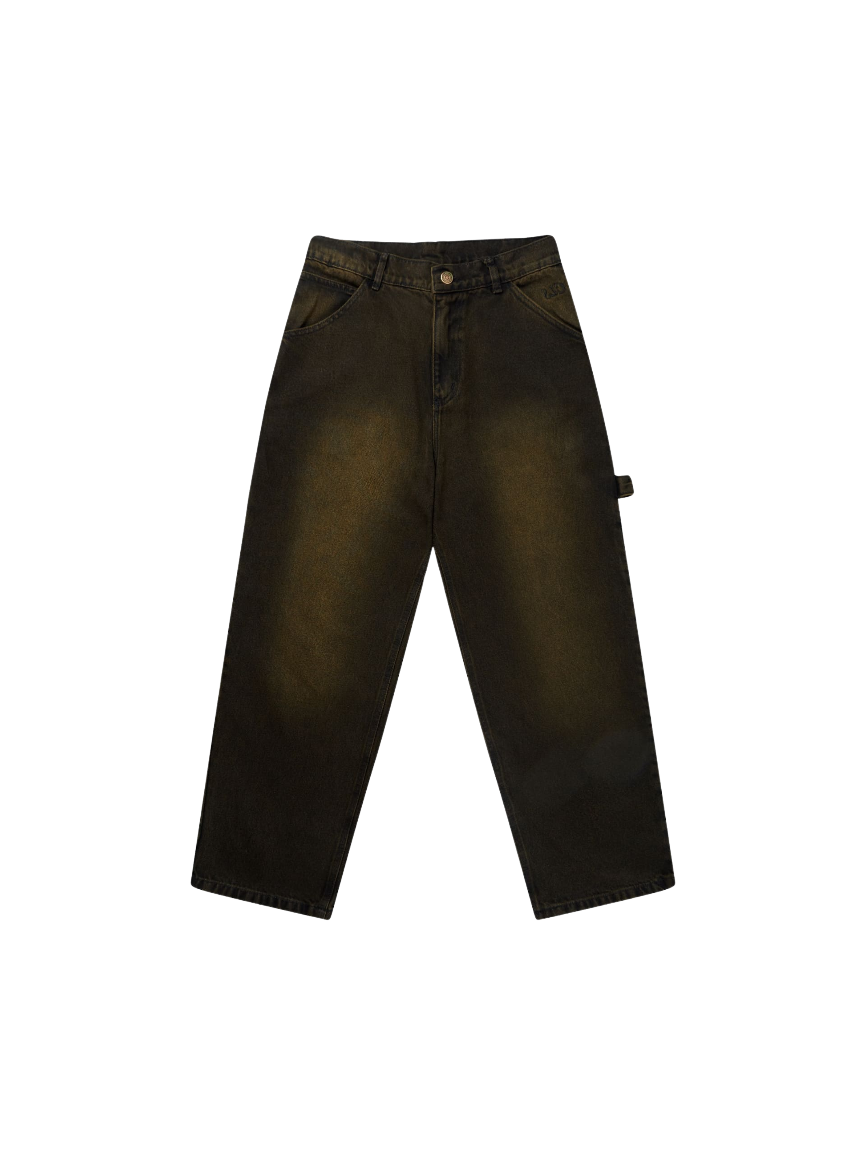 Carpenter Jeans Pants Dirty "Brown"