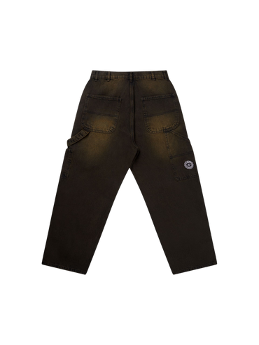 Carpenter Jeans Pants Dirty "Brown"