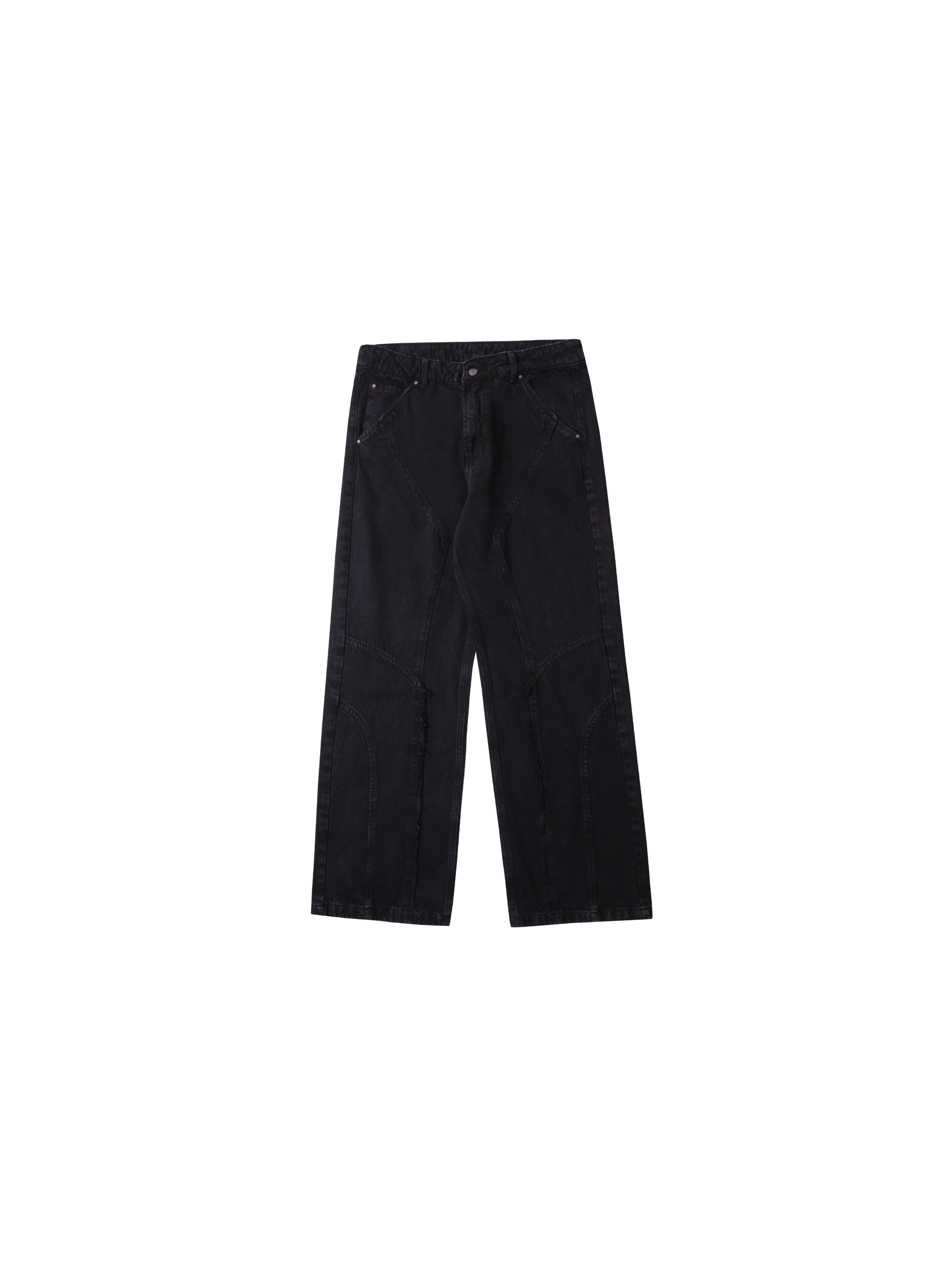 Pants & Shorts APHASE Trim Pants "Stoned Black" - THE GAME