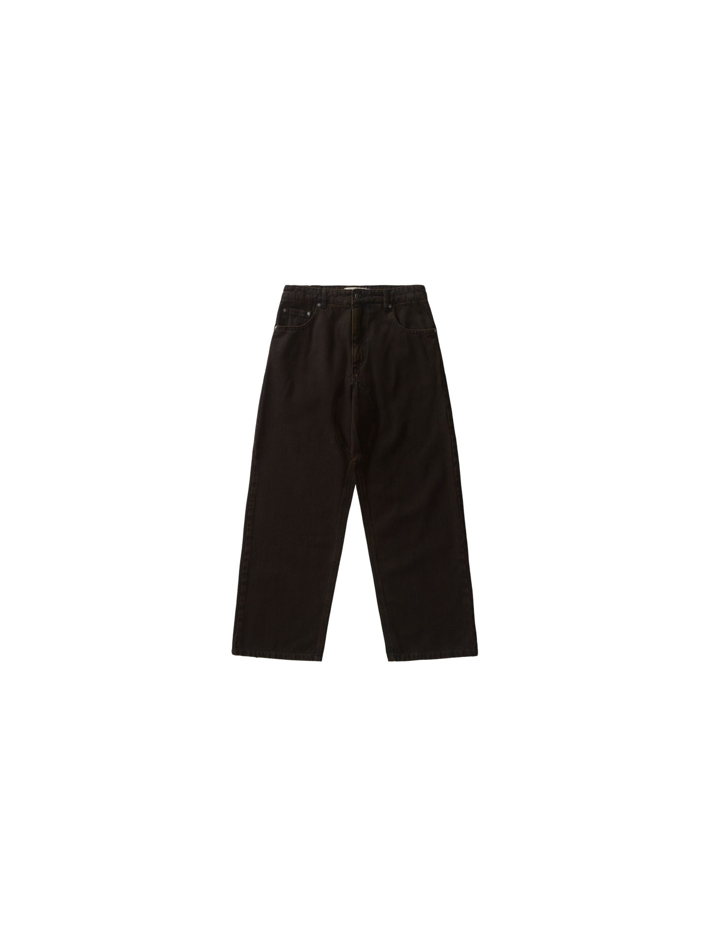 Stoned Brown Twill Pants