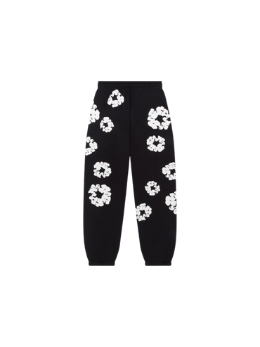 The Cotton Wreath Sweatpants "Black"