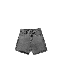 Denim Shorts "Stoned Black"