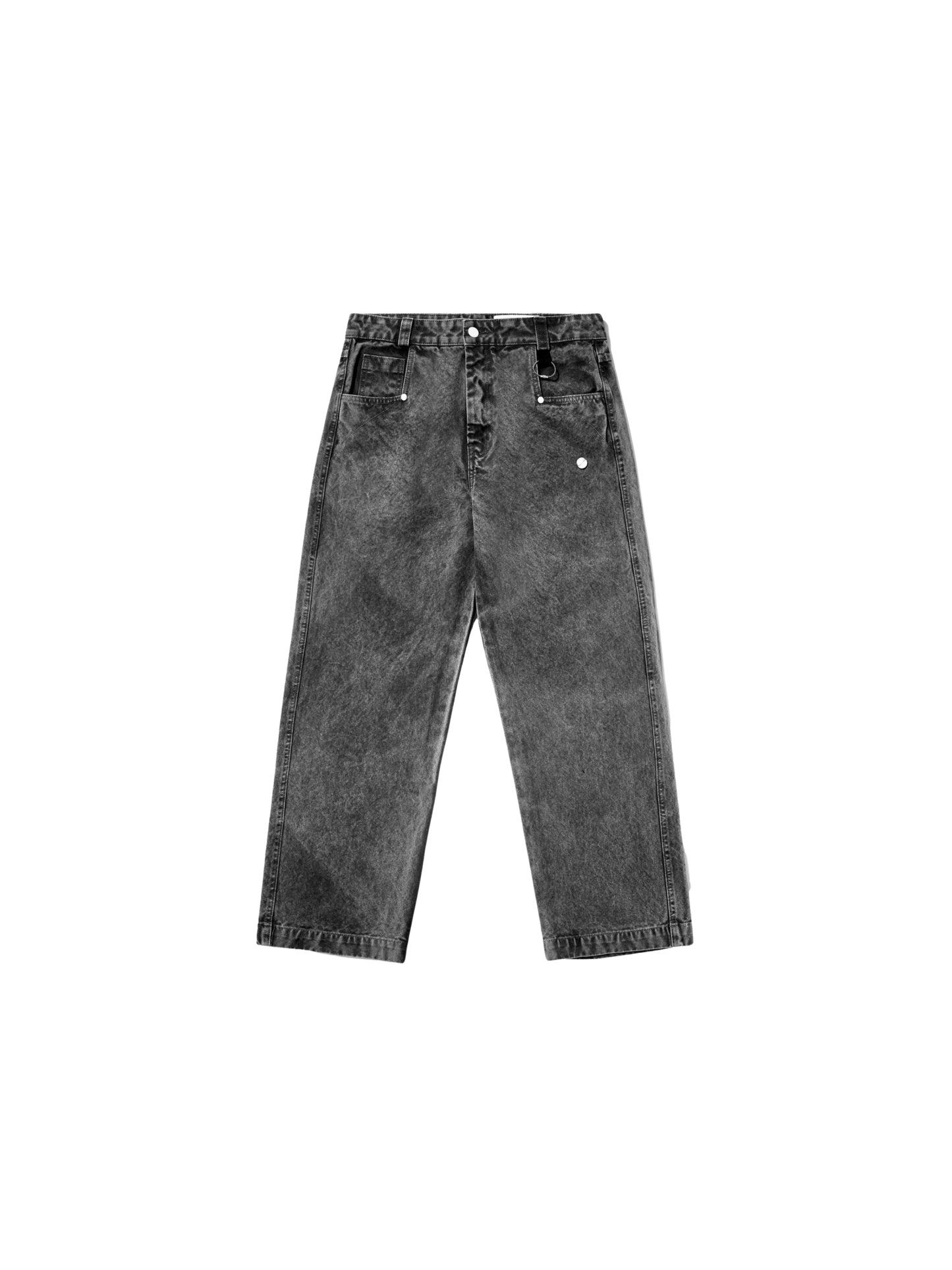 Locker Trousers "Stone Washed Black"