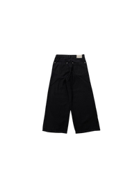 Black Frequency Wide Leg