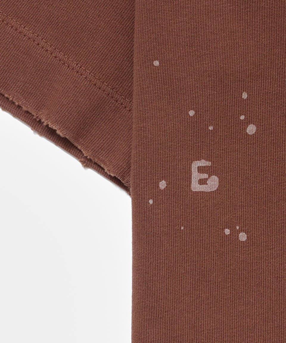 PIET - Camiseta Splatter "Brown"