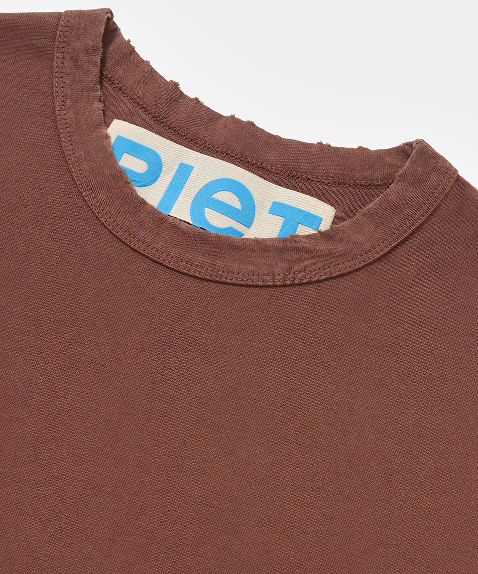 PIET - Camiseta Splatter "Brown"