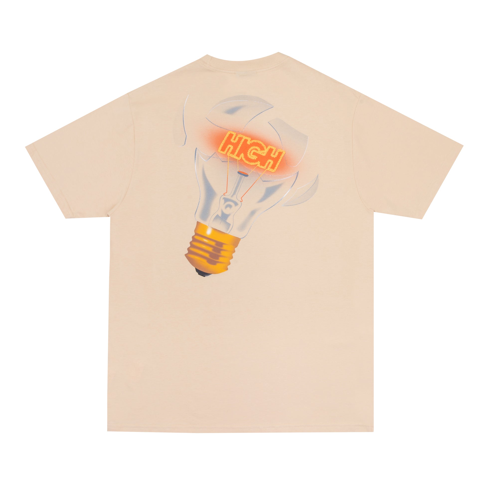HIGH - Camiseta Bulb "Beige" - THE GAME