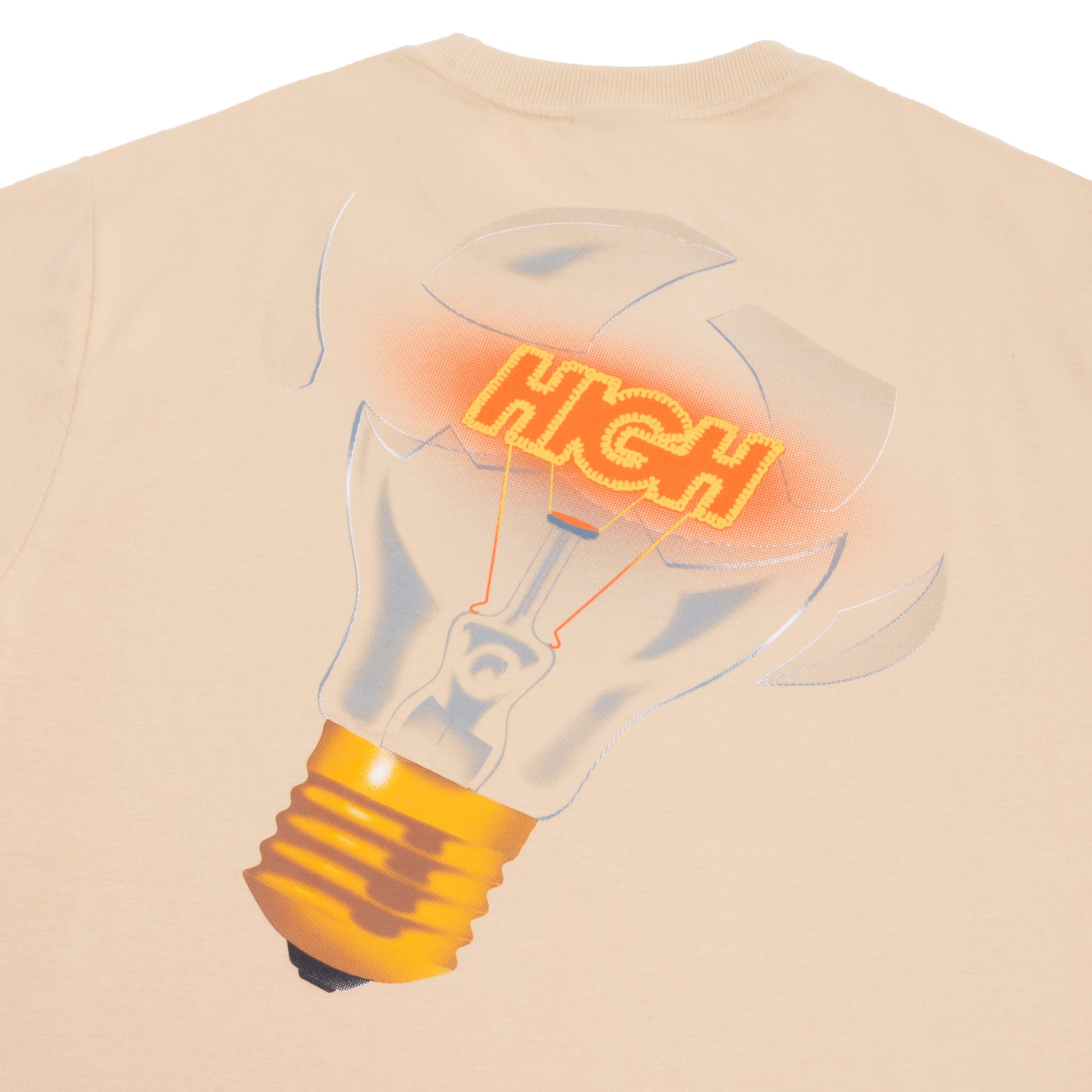 HIGH - Camiseta Bulb "Beige" - THE GAME