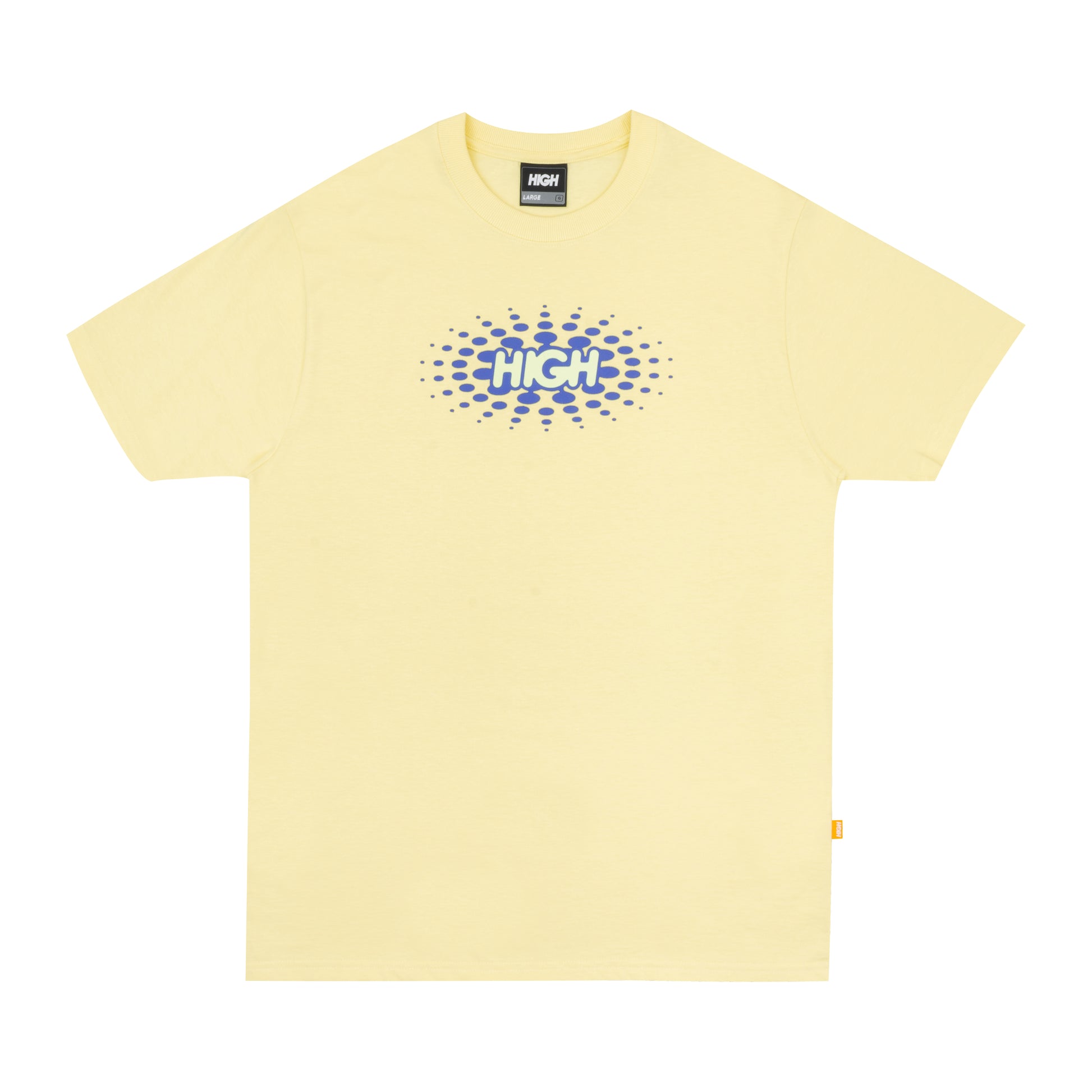 HIGH - Camiseta Club Logo "Soft Yellow" - THE GAME
