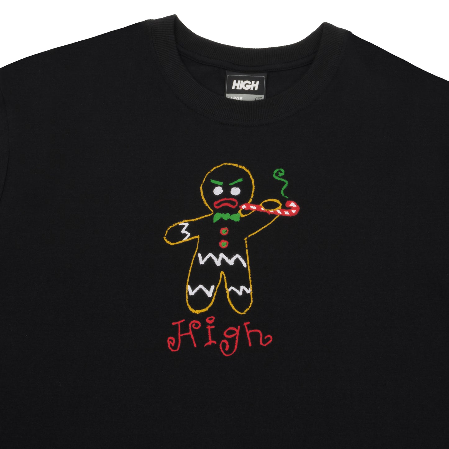 HIGH - Camiseta Cookie "Black" - THE GAME
