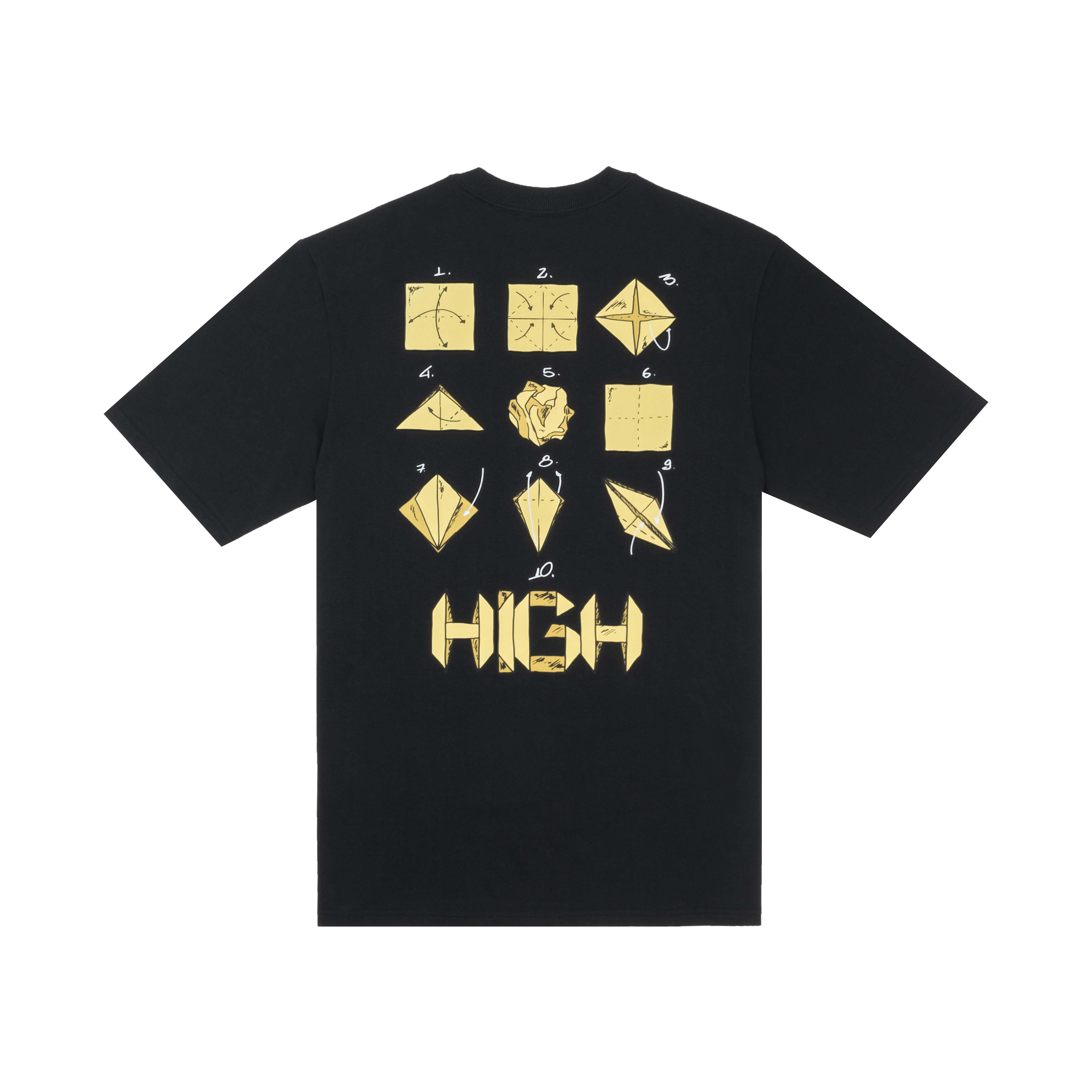 HIGH - Camiseta Origami "Black"