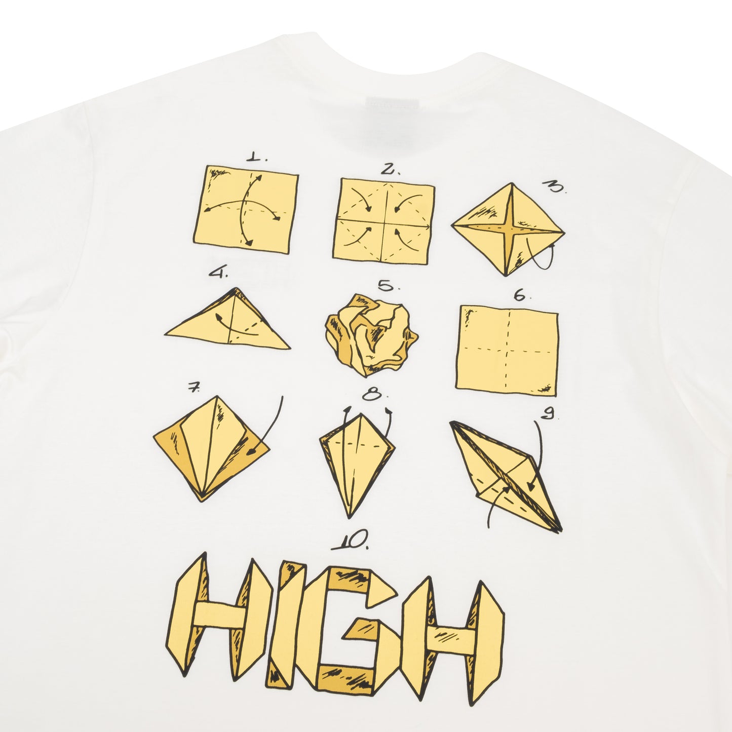 HIGH - Camiseta Origami "White"