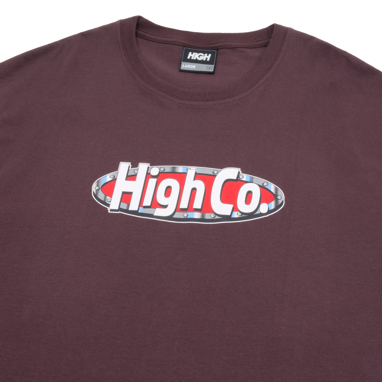 HIGH - Camiseta Tooled "Brown" - THE GAME