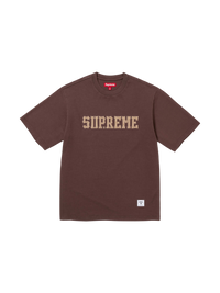 Twill Appliqué SS Top "Brown"