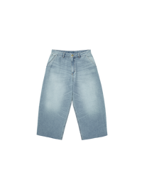 Wide Jeans Pants Class "Serigraphy Blue"