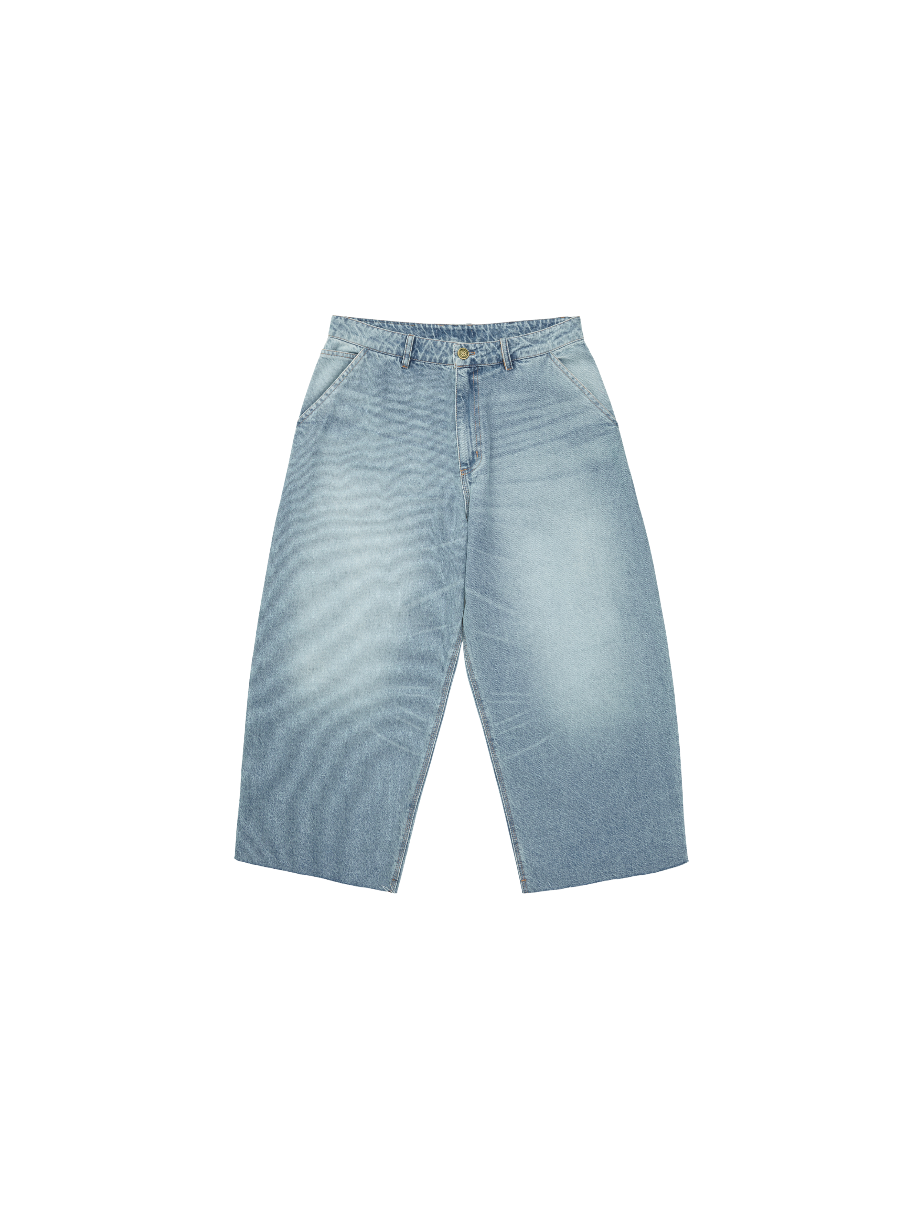 Wide Jeans Pants Class "Serigraphy Blue"