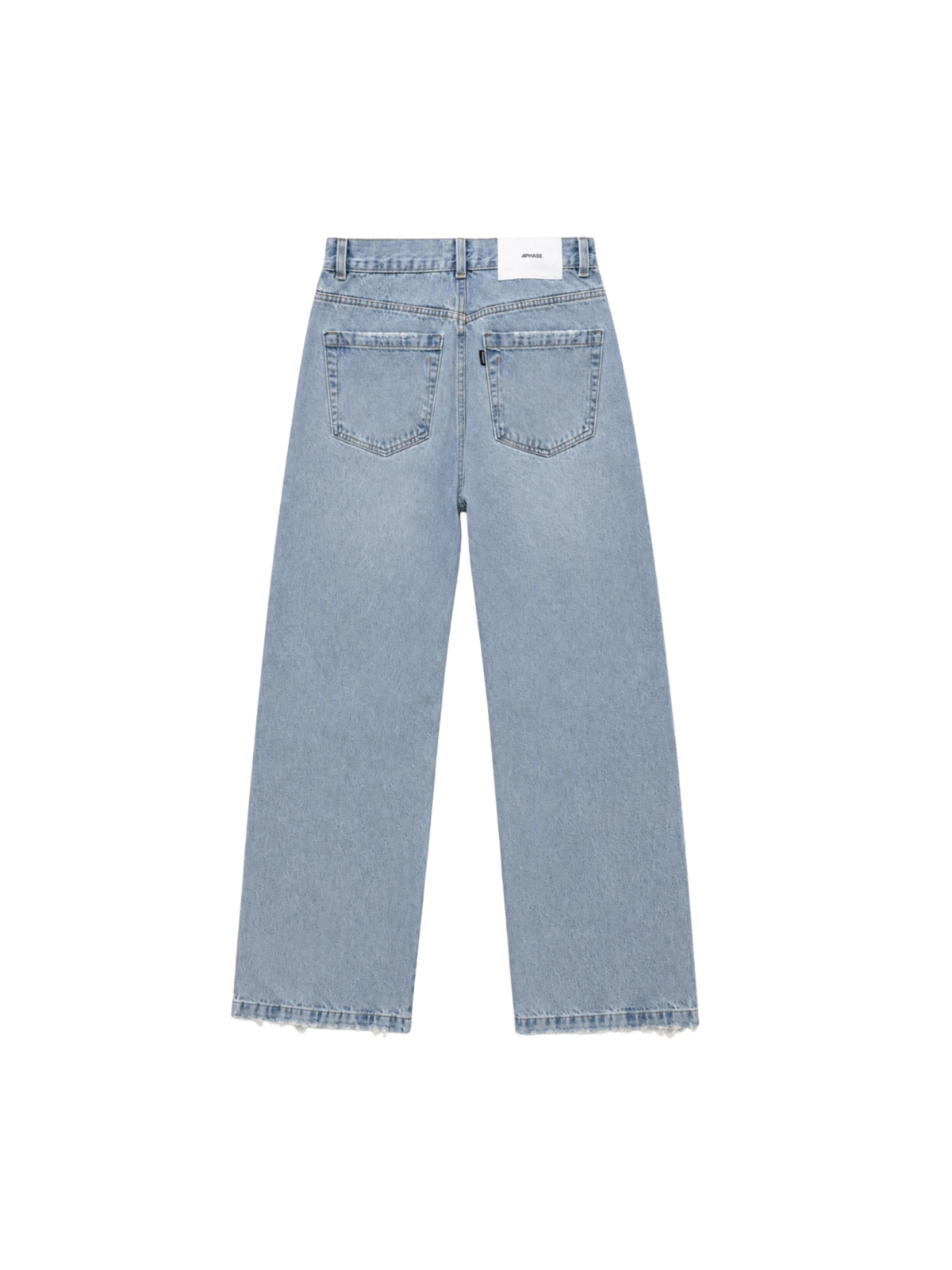 Straight Denim Pants "Baby Blue"