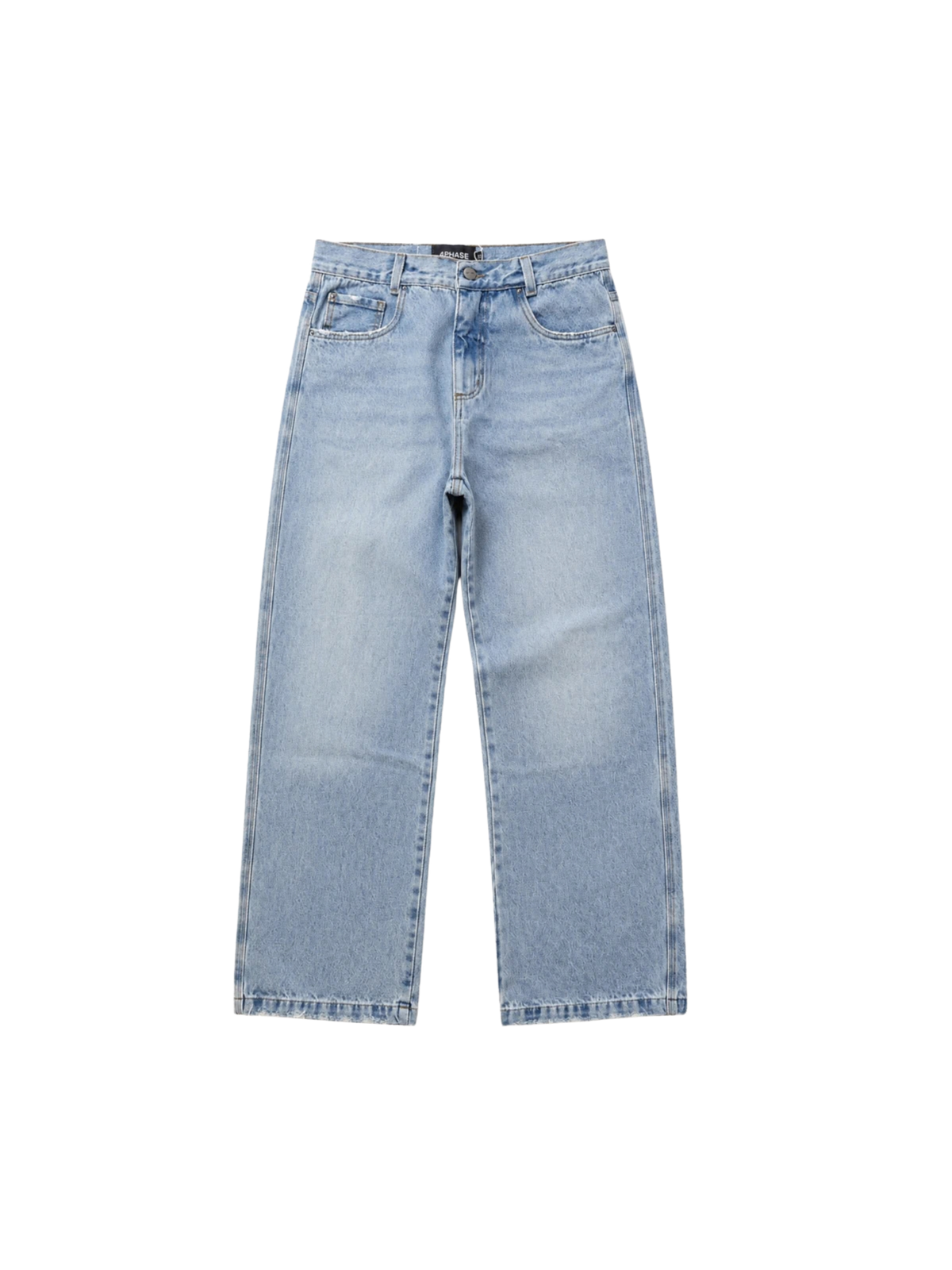 Straight Denim Pants "Baby Blue"