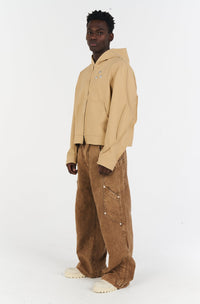 Signature Hooded Jacket "Khaki"