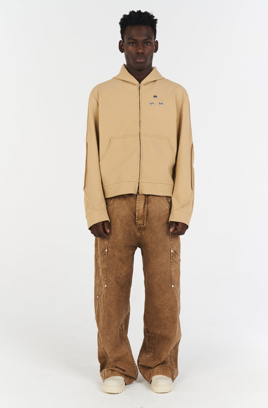 Signature Hooded Jacket "Khaki"