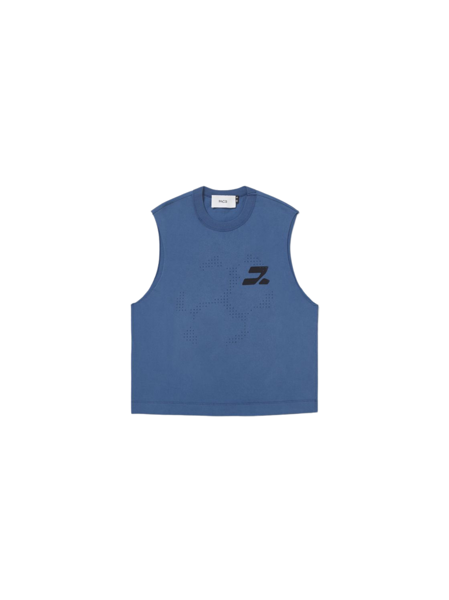 DT2 Logo Drummer Tank "Stone Blue"
