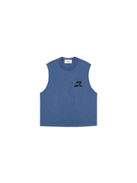 DT2 Logo Drummer Tank "Stone Blue"