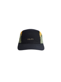3 Panel Hat Class Inverso "Black/Green/Mostard"