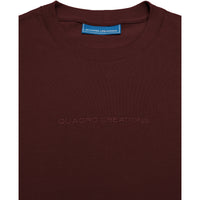 QUADRO CREATIONS - Name Logo T-Shirt "Bordô" - THE GAME