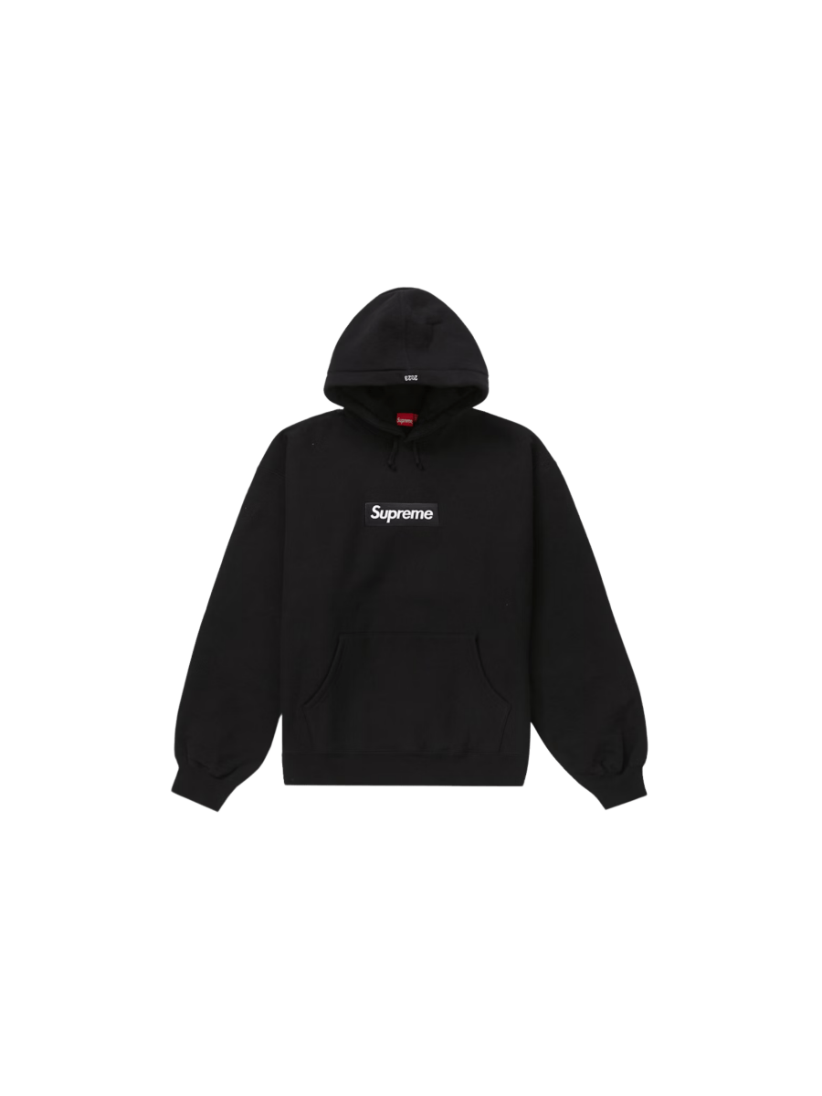 Hoodie Box Logo Hooded Sweatshirt "Black" S/P da SUPREME vendido pela THE GAME